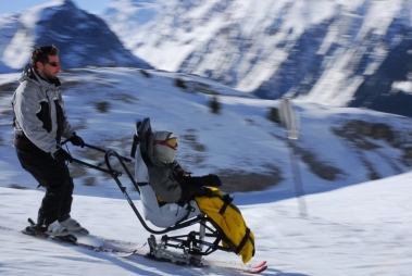 initiation et descente en dualski