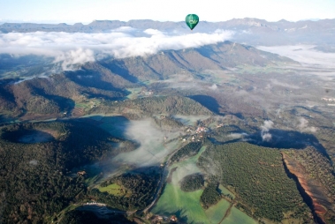 Survol en montgolfière de la Catalogne, pour enfants